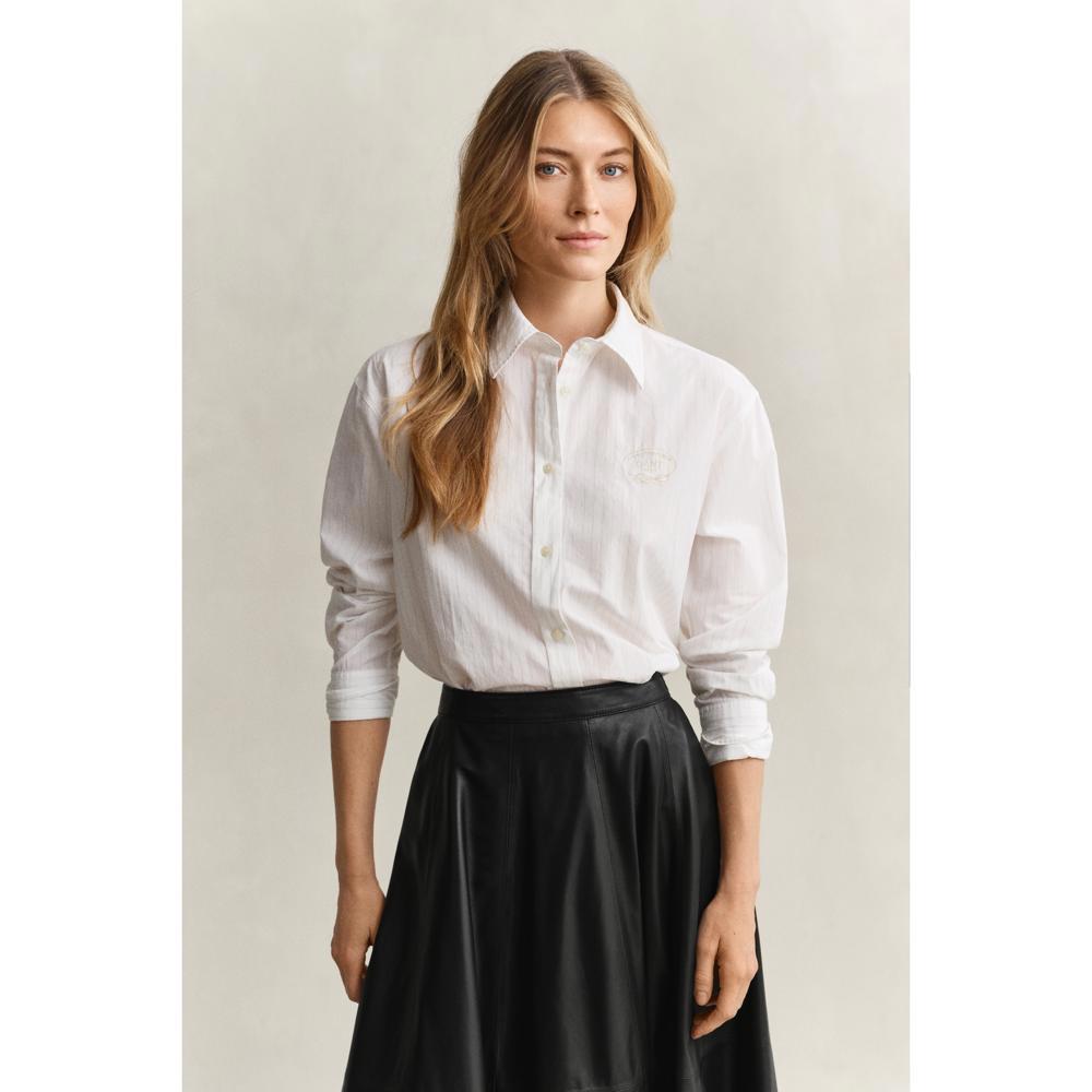 Gant Striped Embroidered Shirt